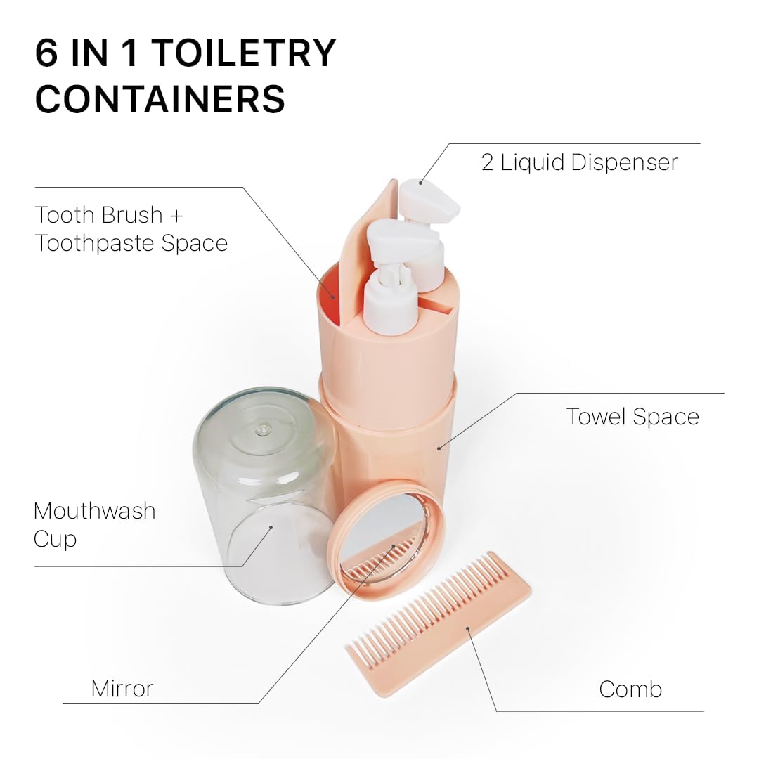 Portable 6 in 1 Travel Kit